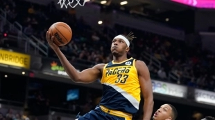 Myles Turner, jugador de Indiana Pacers.