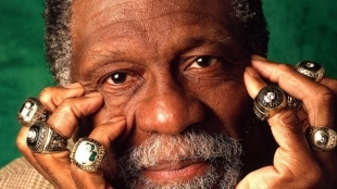 Bill Russell, uno de los jugadores más legendarios de la historia de la NBA.