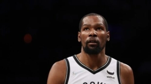 Kevin Durant, con los Brooklyn Nets