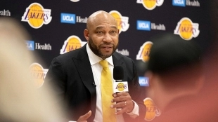 Darvin Ham, entrenador de Los Angeles Lakers