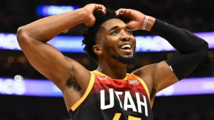 Donovan Mitchell, jugador de Utah Jazz.