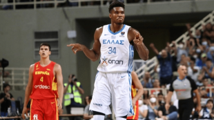 Giannis Antetokounmpo, una de las grandes estrellas del Eurobasket 2022