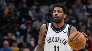 Kyrie Irving, jugando para los Brooklyn Nets