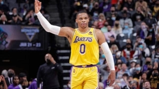 Russell-Westbrook será apartado de Lakers. Foto: gettyimages
