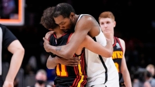 Atlanta Hawks quiso fichar a Kevin Durant. Foto: gettyimages