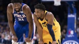 Philadelphia 76ers, interesados en Donovan Mitchell. Foto: gettyimages