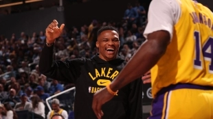 Russell Westbrook, con Los Angeles Lakers