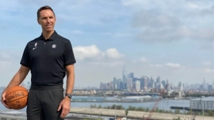 Steve Nash, entrenador de Brooklyn Nets. 