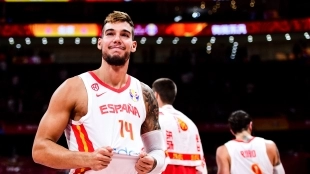Willy Hernangómez, jugador de la Selección Española. 