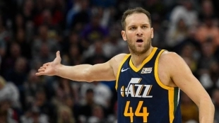 Bojan Bogdanovic, jugador de Utah Jazz.