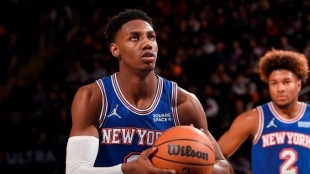 R.J. Barrett, jugador de New York Knicks.