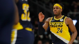 Buddy Hield, jugador pretendido por Los Angeles Lakers. 