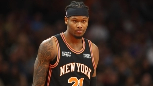 Cam Reddish, con los New York Knicks