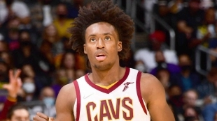 Collin Sexton, con los Cleveland Cavaliers