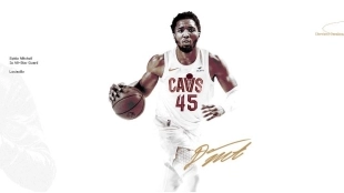 Donovan Mitchell, fichaje estrella de Cleveland Cavaliers. 