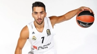 Facundo Campazzo, con el Real Madrid
