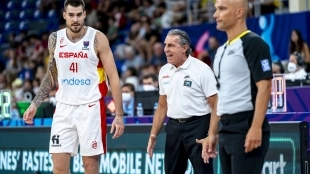 Juancho y Garuba, Eurobasket 2022. Foto: gettyimages