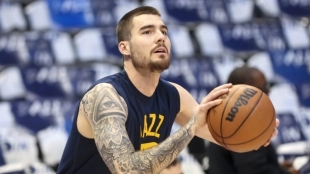 Juancho Hernangómez, protagonista de la película 'Garra'