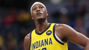 Myles Turner, con los Indiana Pacers