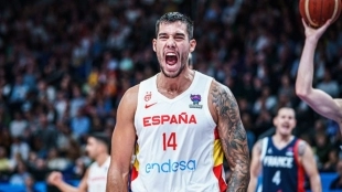 Willy Hernangómez, MVP del Eurobasket 2022.