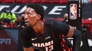 Bam Adebayo, jugador de Miami Heat.