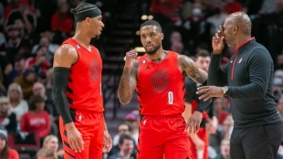 Damian Lillard, estrella de Portland Trail Blazers.