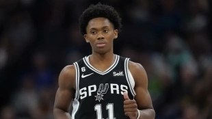 Joshua Primo, ex jugador de San Antonio Spurs.