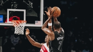 Kevin Durant, jugador de Brooklyn Nets.