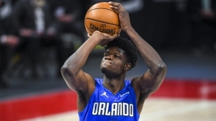 Mo Bamba, jugador de Orlando Magic.