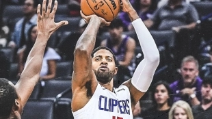 Paul George, jugador de Los Angeles Clippers.