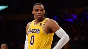 Russell Westbrook, jugador de Los Angeles Lakers.