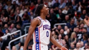Tyrese Maxey, jugador de Philadelphia 76ers.