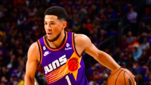 Devin Booker, jugador de Phoenix Suns.