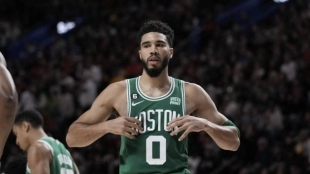 Jayson Tatum, eliminado. Foto: gettyimages