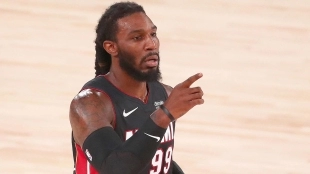 Jae Crowder jugó en Miami Heat en 2020
