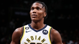 Ben Mathurin, jugador de Indiana Pacers.