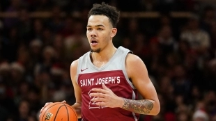 Jordan Hall, jugador de San Antonio Spurs.