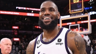 LeBron James, estrella de Los Angeles Lakers.