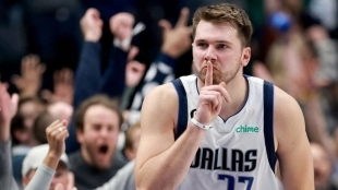 Luka Doncic, estrella de Dallas Mavericks.