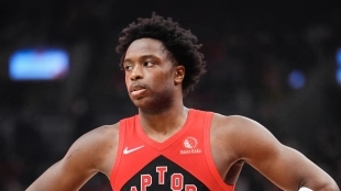 OG Anunoby, jugador de Toronto Raptors.