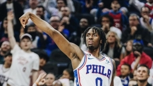 Tyrese Maxey, jugador de Philadelphia 76ers.