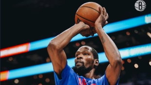 Kevin Durant, estrella de Brooklyn Nets.