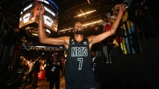 Kevin Durant, exhibición. Foto: gettyimages