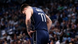 Luka Doncic, robo a los Mavs. Foto: gettyimages