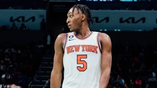 Immanuel Quickley, jugador de New York Knicks.