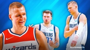 Kristaps Porzingis y Luka Doncic