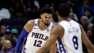 Tobias Harris, jugador de Philadelphia 76ers.
