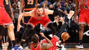 Zach LaVine, jugador de Chicago Bulls.