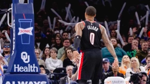 Damian Lillard, estrella de Portland Trail Blazers.