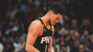 Devin Booker, estrella de Phoenix Suns.